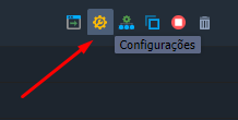 ícone Configurações
